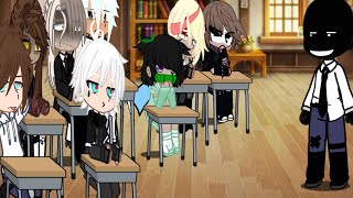 “Alright class today we’re going to welcome the new student.” ||Gacha club||