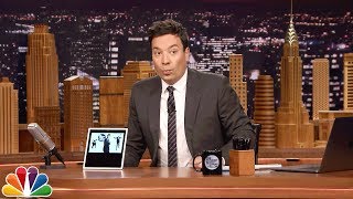Jimmy Debuts Tonight Show's Echo Show Skill and Easter Eggs
