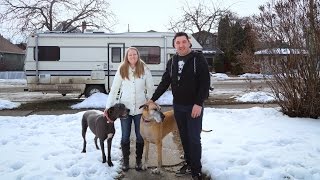 Couple sells everything to live on a catamaran