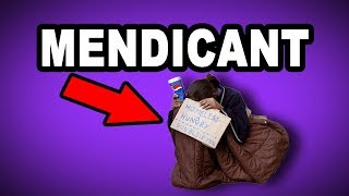 Learn English Words - MENDICANT - Meaning, Vocabulary with Pictures and Examples