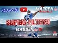 Madden Mobile 16 - Sniping Filters! - 3 Filters!