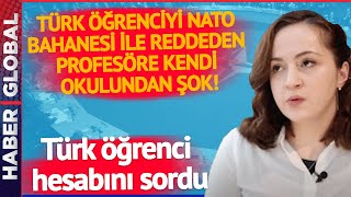 Türk Öğrenciyi NATO Bahanesi ile Reddeden İsveçli Profesöre Şok! Türk Öğrenci Peşini Bırakmadı