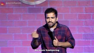 Hindi Comedy Phones and Life | Stand Up Comedy by Gaurav Kapoor