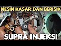 Supra injeksi mesin bunyi kasar dan berisik..? 100% halus kembali