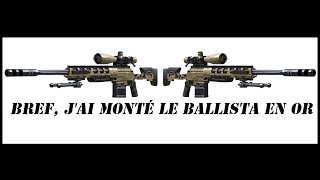 Spéciale 1 000 000 d'abonnés : Bref j'ai monté le Ballista en Or