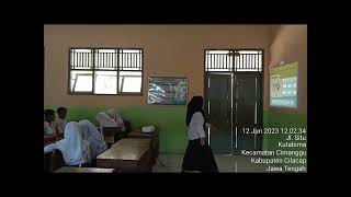 Video Praktik Pembelajaran Materi Teorema Pythagoras Kelas VIII SMPN 4 Satu Atap Cimanggu