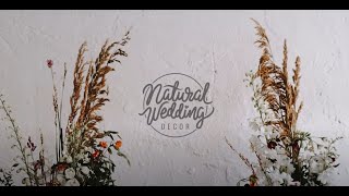 Vadregényes esküvői dekor egy magtárban - Natural Wedding Decor