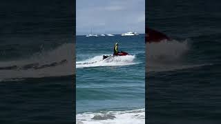 Wave runner lifeguard rescue vehicle Huntington Beach #shorts #asmr