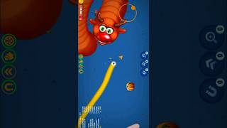 PRO vs NOOB 🐍 Worms Zone Gameplay #wormszoneio #shorts #viral #snakegame #fungame #youtubeshorts
