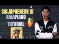 How to Make Amapiano Like W4DE SGIJAPRENEUR III in FL Studio Mobile 