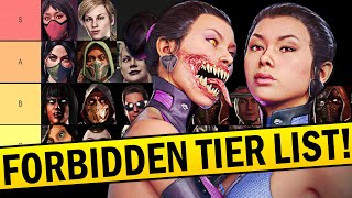 The Forbidden Mortal Kombat Tier List!
