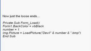 Re: Visual Basic Simple Animation