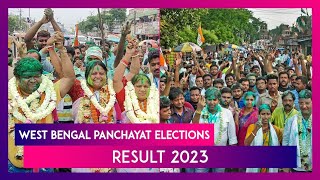West Bengal Panchayat Elections Result 2023: TMC Sweeps Rural Polls, BJP Distant Second