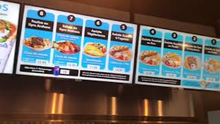 Digital Menu Screens by Insight Media Canada Client : ARAHOVA Marche Central