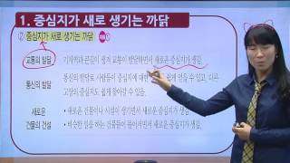 [백점맞는사회] 초등3학년_새로생긴중심지