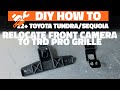 How-To | 2022+ Tundra / Sequoia Front Camera Transfer to TRD Pro Grille - Toyota