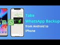 How to Take WhatsApp Backup from Android to iPhone 2023 | NO Factory Reset