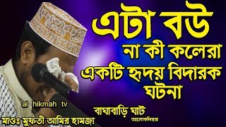 সম্পুর্ন নতুন আলোচনা বাঘাবাড়ি ঘাটে ঝর তুললেন মাওলানা মুফতী আমীর হামজা new al hikmah tv waz 2018