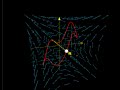 Flying through a vector field
