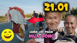 Thầy Minh Tạng BỘI THU chiến lợi phẩm cho mùa đông