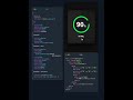 SVG Progress Bar using HTML & CSS  #html #css #coding #developer #frontend #youtubeshorts