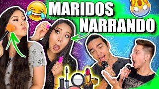 MARIDOS NARRANDO A NOSSA MAQUIAGEM !! | Blog das irmãs