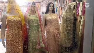 latest indian Saree collection in Auriga Market Lahore