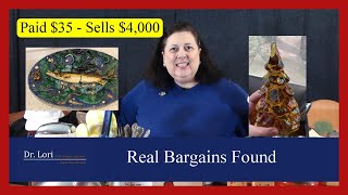 Real Bargains Found in Trash, Goodwill Bins, Salvation Army and Estate Sales | Glass by Dr. Lori