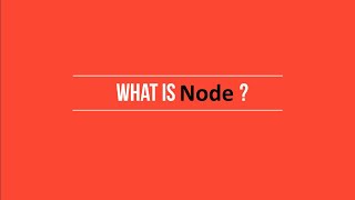 TRON CLASS 083 - What is Node?