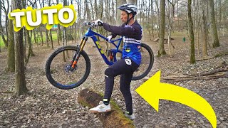 TUTO: Passer un tronc à VTT (2 techniques)