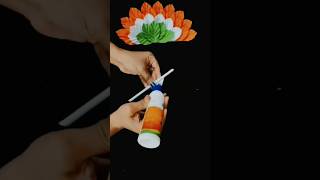 Amezing Tricolor Paper Craft Idea #shorts  #republicday #papercraft