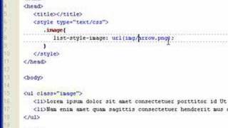 CSS List Style Image