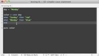Simpler Case Statement