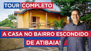 Tour pela casa com 3 dormitórios,  e piscina no bairro Jardim São Nicolau em Atibaia