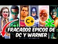 TODOS LOS FRACASOS ÉPICOS DE DC Y WARNER. Batman & Robin, Linterna Verde, The Flash, Joker 2 y más.