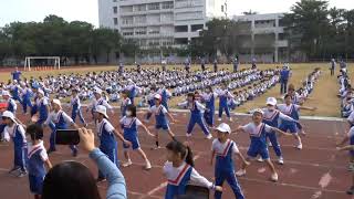 74周年校慶運動會-低年級健康操表演