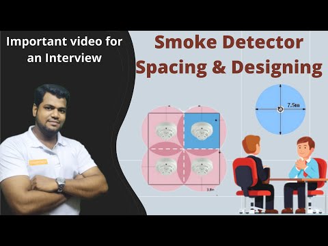 What is the maximum floor area that one heat detector can cover?