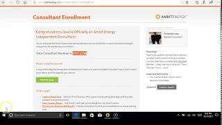 How To SIGN Up As An Ambit Consultant 101