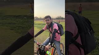 Cycle mini vlog challenge #shots #ytshorts #cycle #cyclestunt #viral