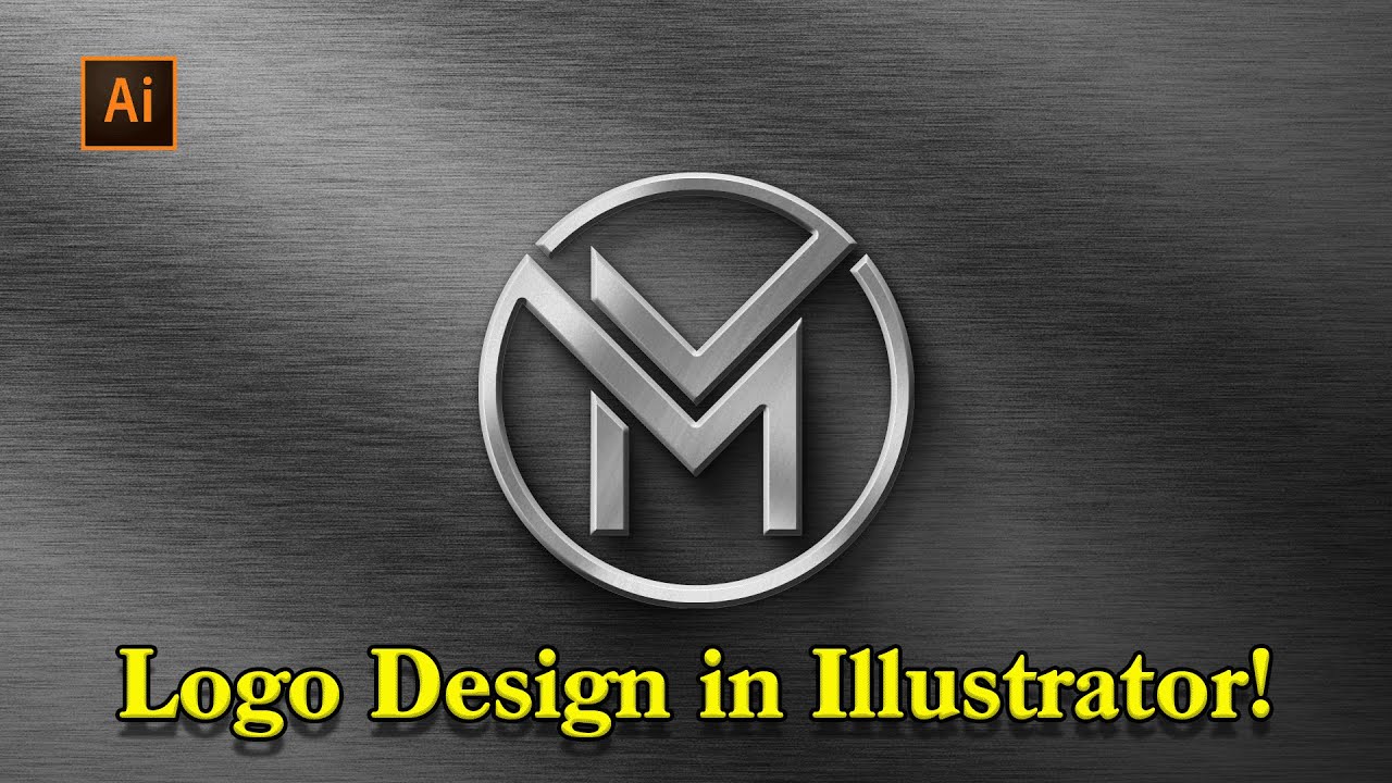 Logo Design Letter Logo Design In Illustrator Illustrator Tutorial