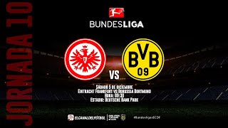 Partido Completo: Frankfurt vs Borussia Dortmund | Jornada 10 | Bundesliga
