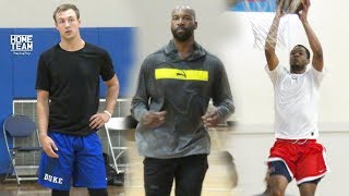 Baron Davis, Pascal Siakam, Luke Kennard \u0026 Cassius Stanley Get BUCKETS at Rico Hines UCLA Runs