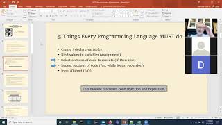 CS225 M03.1 Java Selection and Repetition Live Lecture (1 of 2)