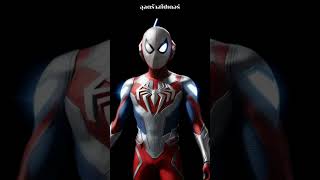 สไปเดอร์แมน ฟิวชั่น อุลตร้าแมน อย่างหล่อ... #shorts #spiderman #ultraman