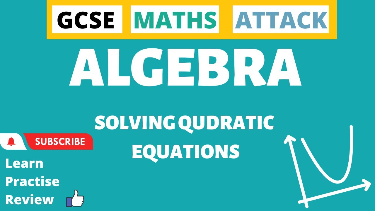 Solving Quadratic Equations GCSE HIGHER - YouTube