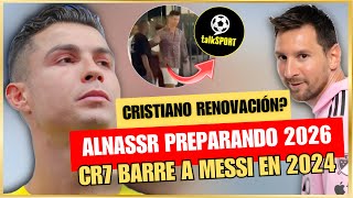 🚨 CRISTIANO RONALDO y ALNASSR RENOVACION después del RECORD MUNDIAL 🚀 CR7 BARRE a MESSI en 2024 😱
