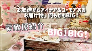 ［素敵便］BIG❣️BIG❣️な箱が届きました😳　アイデア満載💡ユーモアあり♪