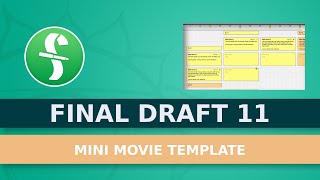 Mini Movie Method Template for Final Draft 11