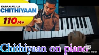 KARAN AUJLA | Chithiyaan | Piano Beats |  #karanAujla | #chithiyaan | #shorts