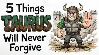 5 Things Taurus Will Never Forgive
